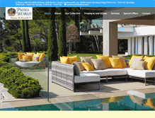 Tablet Screenshot of patioworld.com